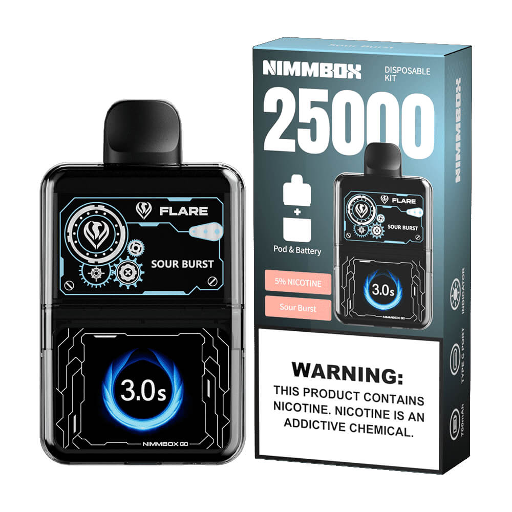 🔥Nimmbox Disposble 25K Kits| Disposable Vape – 20% OFF 🚀 Fast U.S. Shipping | Wholesale Discounts | Kits - Image 12