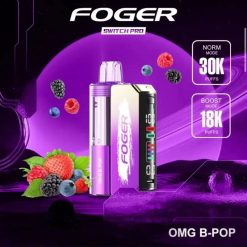 Foger Disposable Vape OMG B-Pop Foger Switch Pro 30K Disposable Vape (5%, 30000 Puffs)